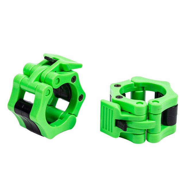 2pcs 50mm Spinlock Quick Release Barbell Collar Clamps For Weightlifting And Strength Training