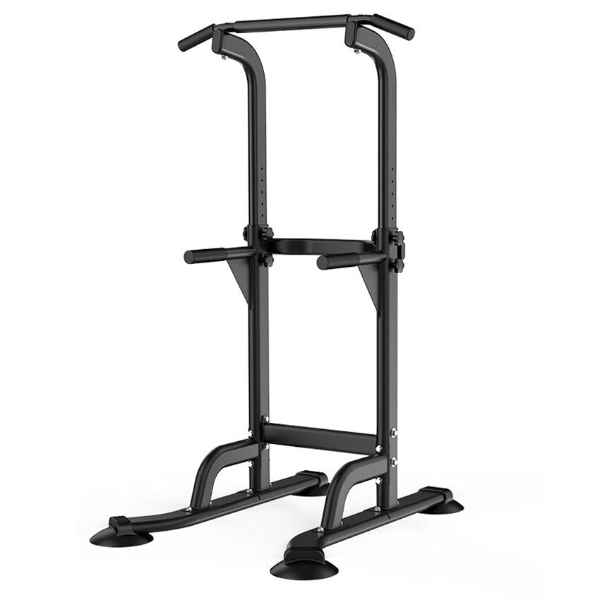 Adjustable Height Pull Up and Dip Bar for Home Workouts